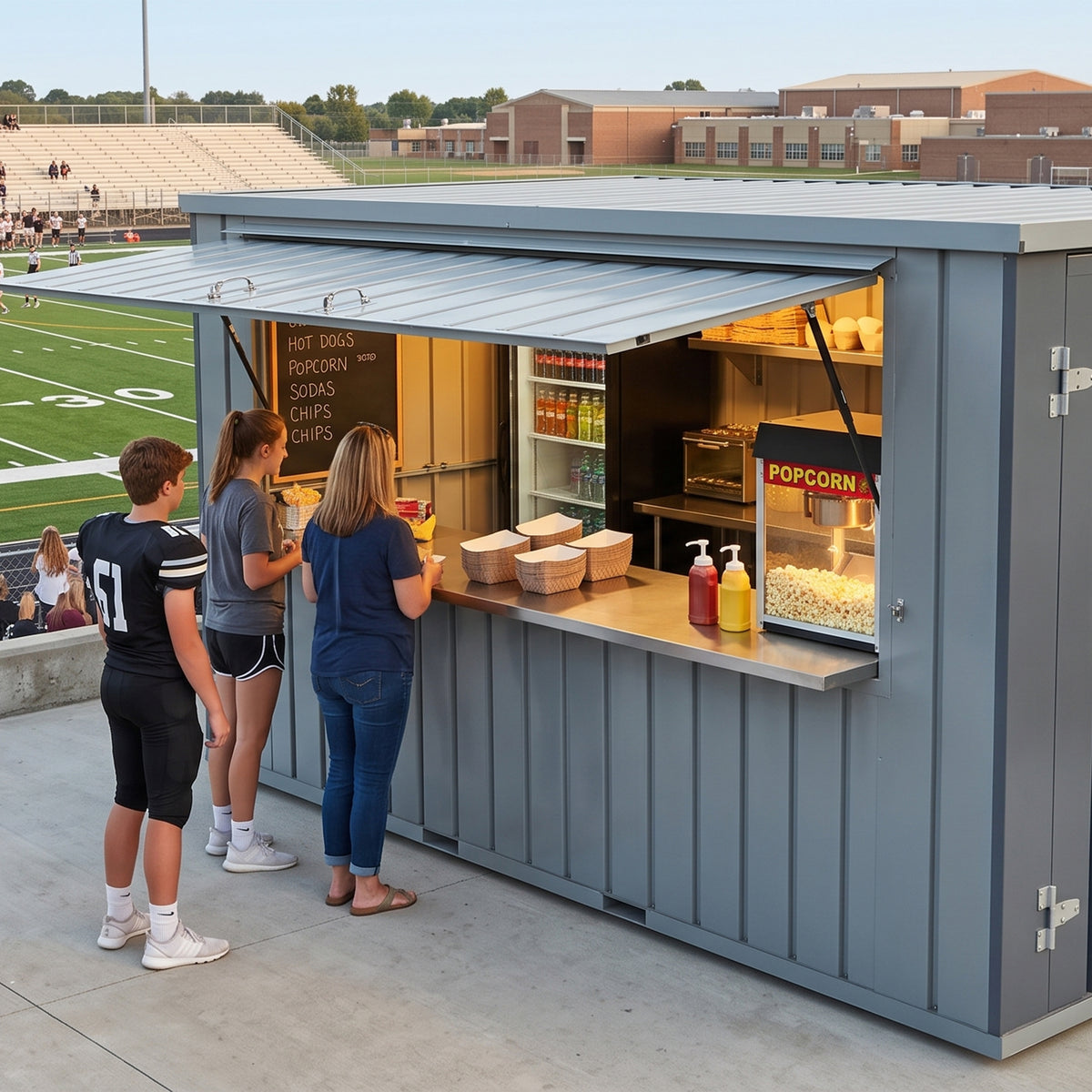 13' Kiosk Unit
